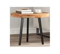 Tafelblad rond Ã~ 50x4 cm massief acaciahout4008701