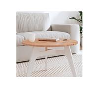 Tafelblad rond Ã~60x1,5 cm massief beukenhout355930