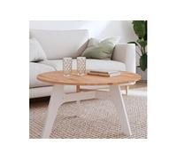 Tafelblad rond Ã~80x1,5 cm massief beukenhout355932