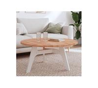 vidaXL Dessus de Table, Plateau de Table de Remplacement, Dessus de Table Basse Salle de Séjour Intérieur, Ø90x2,5 cm Rond Bois Massif de Hêtre