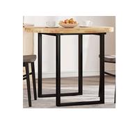 Tafelblad rond Ã~ 90x4 cm massief acaciahout4008693