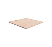 Tafelblad vierkant 50x50x1,5 cm onbehandeld massief eikenhout342915