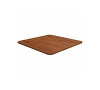 Tafelblad vierkant 50x50x1,5cm behandeld eiken donkerbruin343015