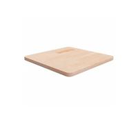 Tafelblad vierkant 50x50x2,5 cm onbehandeld massief eikenhout342929