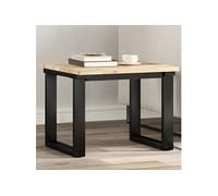 Tafelblad vierkant 50x50x2 cm massief acaciahout4008707