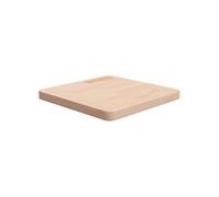 Tafelblad vierkant 50x50x4 cm onbehandeld massief eikenhout342943