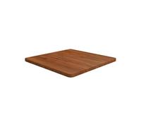 Tafelblad vierkant 60x60x2,5cm behandeld eiken donkerbruin343044