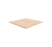 Tafelblad vierkant 80x80x1,5 cm onbehandeld massief eikenhout342918