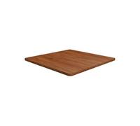 Tafelblad vierkant 80x80x2,5cm behandeld eiken donkerbruin343046