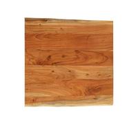 Tafelblad vierkant natuurlijke rand 60x60x3,8 cm acaciahout370642