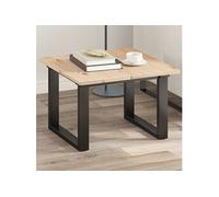 vidaXL Dessus de table rectangulaire 2 pcs 60x30x1,7 cm bois pin massif multicolore