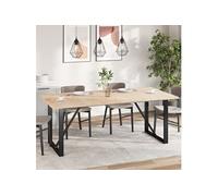 Dessus de Table Rectangulaire Remplacement Cuisine Bois de Pin Massif vidaXL