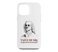 Tafelmusik Funny Telemann Musique Classique Coque pour iPhone 13 Pro Max