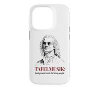 Tafelmusik Funny Telemann Musique Classique Coque pour iPhone 14 Pro