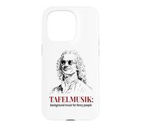 Tafelmusik Funny Telemann Musique Classique Coque pour iPhone 15 Pro