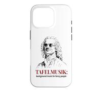 Tafelmusik Funny Telemann Musique Classique Coque pour iPhone 16 Pro