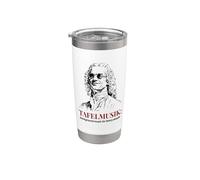 Tafelmusik Funny Telemann Musique classique Gobelet isotherme en acier inoxydable double paroi