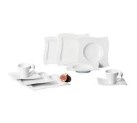 Tafelservice - Villeroy & Boch - New Wave - 30 pièces - Porcelaine - Design contemporain