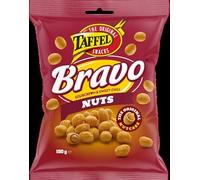 Taffel Bravo Nuts sour cream & sweet chili coated peanuts 4 Packs of 150g 21.2oz