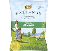 Taffel Kartanon dill & sour cream Snacks 1 Pack of 180g 6.3oz