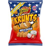 Taffel Krunts American sour cream flavored corn chips 10 Packs of 200g 71oz