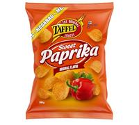 Taffel Sweet Paprika flavored chips 4 Packs of 305g 43.2oz