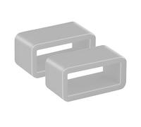 Taffstyle Lot de 2 boucles de rechange pour bracelet de montre, gris, 20mm | Herren | Big, Classique