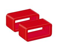 Taffstyle Lot de 2 boucles de rechange pour bracelet de montre, rouge, 20mm | Herren | Big, Classique