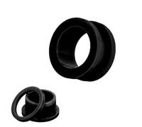 Taffstyle Tunnel d'oreille à visser en plastique, 8mm