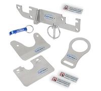 Tafmet - Verrou de porte arrière de porte conducteur, sécurité anti-effraction AdBlue pour Ducato Jumper Boxer X250 X290 H1 H2