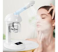 TaFoyu Vapeur professionnelle Nano ionique pour le visage - Buse rotative à 360° - Pour la maison et le salon de beauté