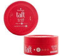 Schwarzkopf TAFT Gel Wax – Tenue brillante – Niveau 2, Brillance 5 – 75 ml