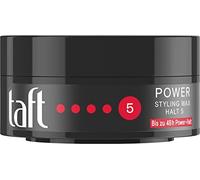 Taft Cire coiffante Power avec niveau de tenue 5 (75 ml), structurée comme une cire capillaire et tient comme un gel capillaire, sans coller, pour une tenue jusqu'à 48 h