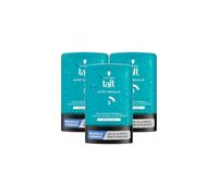 Taft - Gel Tube Coiffant - Gel Effet Mouillé - Brillance Intense - Fixation Normale - Doux sur les cheveux - Tenue longue durée - Sans Effet Collant - Formule Provitamine B5-300 ml - Lot de 3