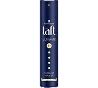 Taft Laque pour cheveux Ultimate Tenue & Brillance cristalline, Tenue 5+ (250 ml), Spray coiffant offre une tenue ultime et une brillance cristalline éclatante jusqu'à 72h, sans résidus