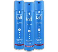 Taft Lot de 3 laques capillaires Ultra Halt 4 3 x 250 ml