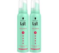 TAFT Mousse coiffante pour cheveux clairsemés, niveau de tenue 5 (150 ml), mousse capillaire pour un volume et une tenue très forte, coiffure avec une tenue longue durée de 24 heures (Lot de 2)