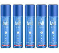 TAFT Schwarzkopf 3 Wetter Lot de 5 flacons de laque fixante pour cheveux - Niveau de tenue 4 - Spray à pompe - 200 ml
