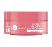 Taft Cire coiffante Wax Gloss – Brillance, Fixation 2, Tenue jusqu'à 24h – Pot 75 ml