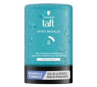 Taft Gel effet mouillé – Fini brillant, fixation normale, provitamine B5 – 300 ml