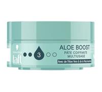Taft, Schwarzkopf, Pate Coiffante Cheveux, Fixation Moyenne, Aloe Boost, Multi usage, Aloe Vera Niacinamide, Volume des la racine,