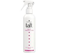 Taft Spray de protection contre la chaleur (250 ml) - Le spray de protection thermique offre une protection jusqu'à 230 °C, jusqu'à 72 heures d'effet anti-frisottis avec une brillance naturelle