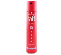 taft Laque Capillaire GLANZ 5, Spray 250 ml, Brillance, Vegan, Tenue 24H