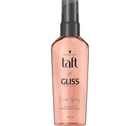 Taft x Gliss Sérum Frizz Away (75 ml) anti-frisottis offre jusqu'à 24 heures de contrôle des frisottis, assure des cheveux antistatiques et démêlés
