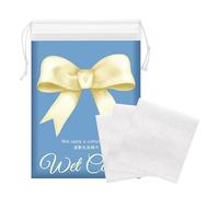 Tafts en coton extensible - 200pcs Fiches de compression humide ultra-minces | Poussinets faciaux respirants doux pour retrait du toner et du maquillage | Tampons de nettoyage super fit