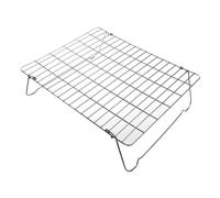 ?tag?re ? accessoires Brod and Taylor avec pieds pliables pour ?tuve pliante et mijoteuse (acier inoxydable)