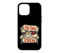 TAG Table Crew Organisation du Vide-Grenier Coque pour iPhone 12 Pro Max