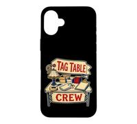 TAG Table Crew Organisation du Vide-Grenier Coque pour iPhone 16 Plus