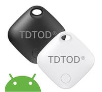 Tag Traceur Android,Traceur Localisateur D’Objets Bluetooth Air Tag pour Android Fonctionne avec l’app Google Localiser (Uniquement Android) IP66 Imperméable GPS Smarttag pour Les clés/Portefeuilles