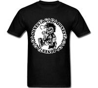 Tagada Jones Men T Shirt Band Hardcore Anarcho Punk Rock Black Manches Courtes(3X-Large)